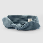 Organik Pamuklu Kaşkorse Modal Saç Bandı Yeşil