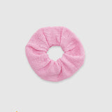 Dokulu Mayo Kumaşından Toka Pink Frosting Saç Bandı Sand Mother