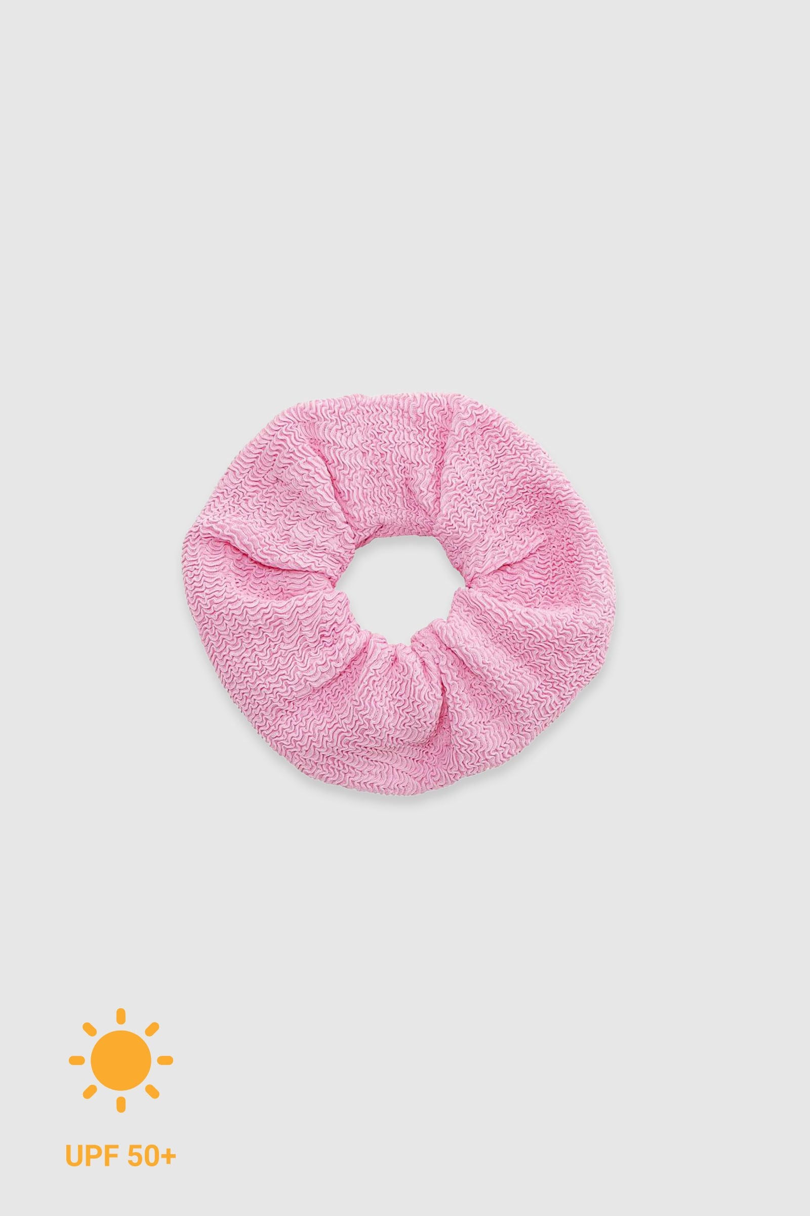 Dokulu Mayo Kumaşından Toka Pink Frosting Saç Bandı Sand Mother