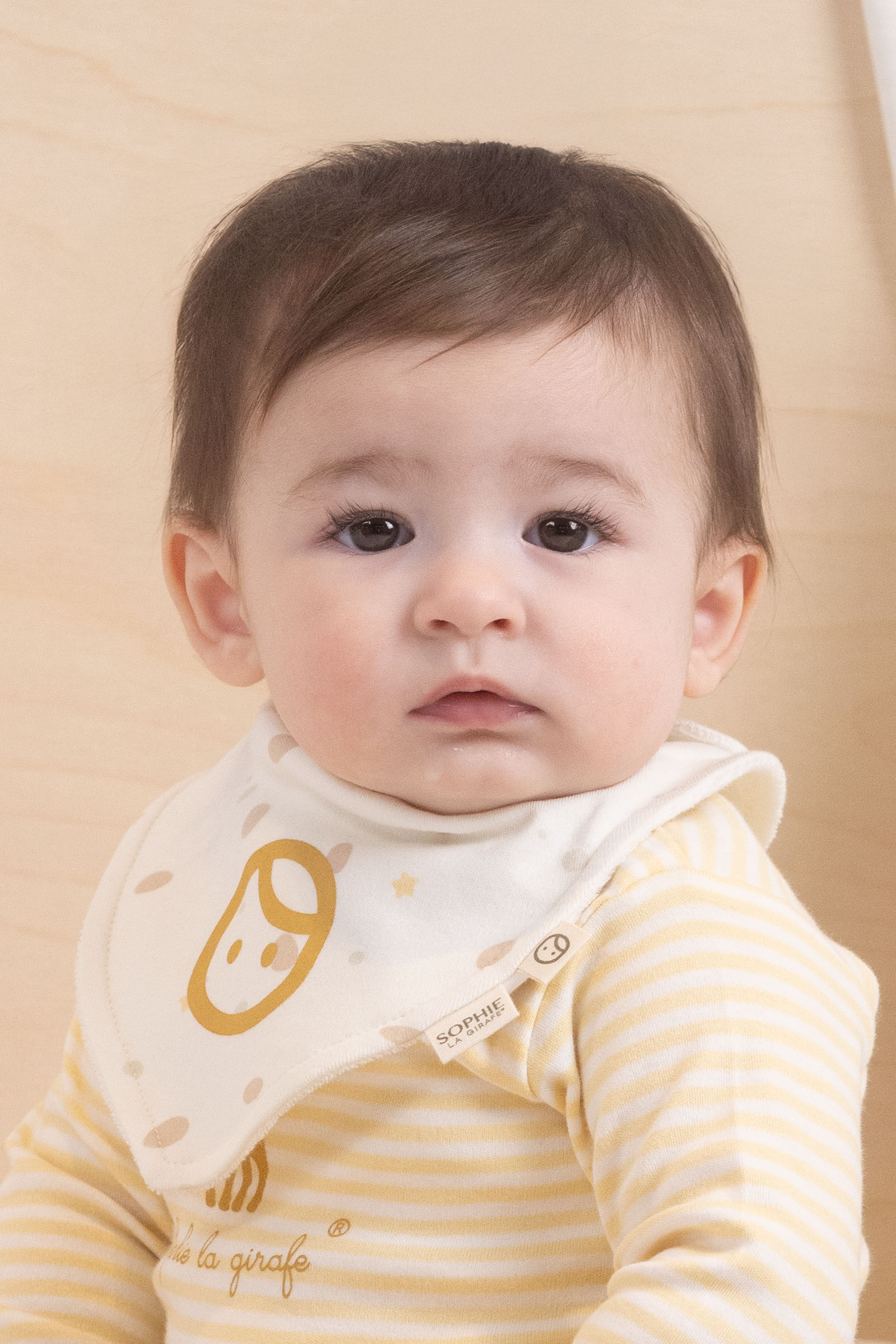 Sophie la girafe 2'li Sıvı Geçirmez Fular Önlük Seti Önlük Little Gusto