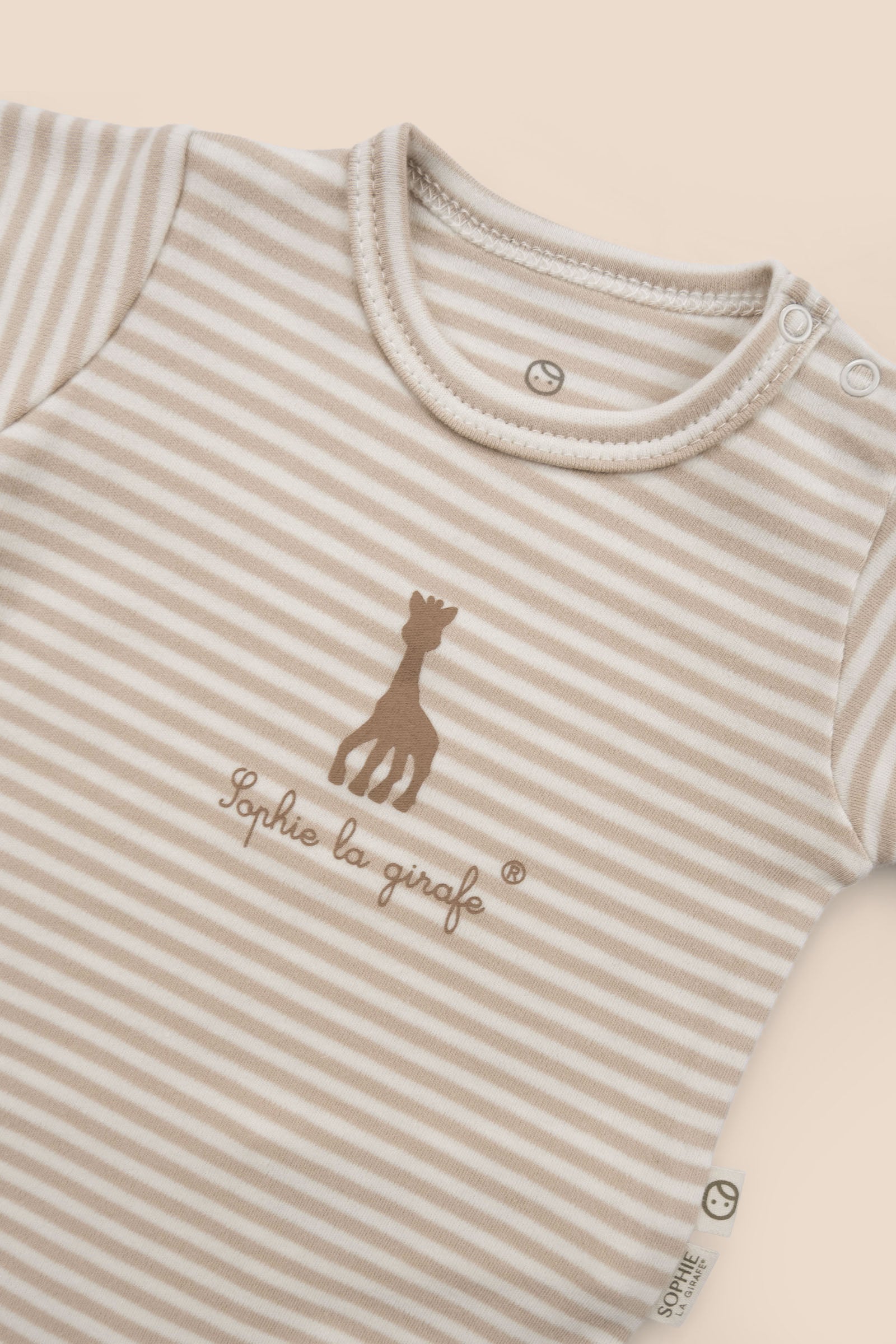 Sophie la girafe 2'li Uzun Kollu Organik Pamuk Zıbın Zıbın & Body Little Gusto