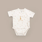 Sophie la girafe Organik Pamuk 2'li Kısa Kollu Kruvaze Zıbın