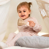 Organik Pamuklu Kaşkorse Modal Pembe Bebek Takımı Little Gusto