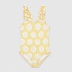 UV Korumalı Kız Çocuk Mayo Sunny Shells Mayo Sand Mother