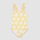 UV Korumalı Kız Çocuk Mayo Sunny Shells Mayo Sand Mother