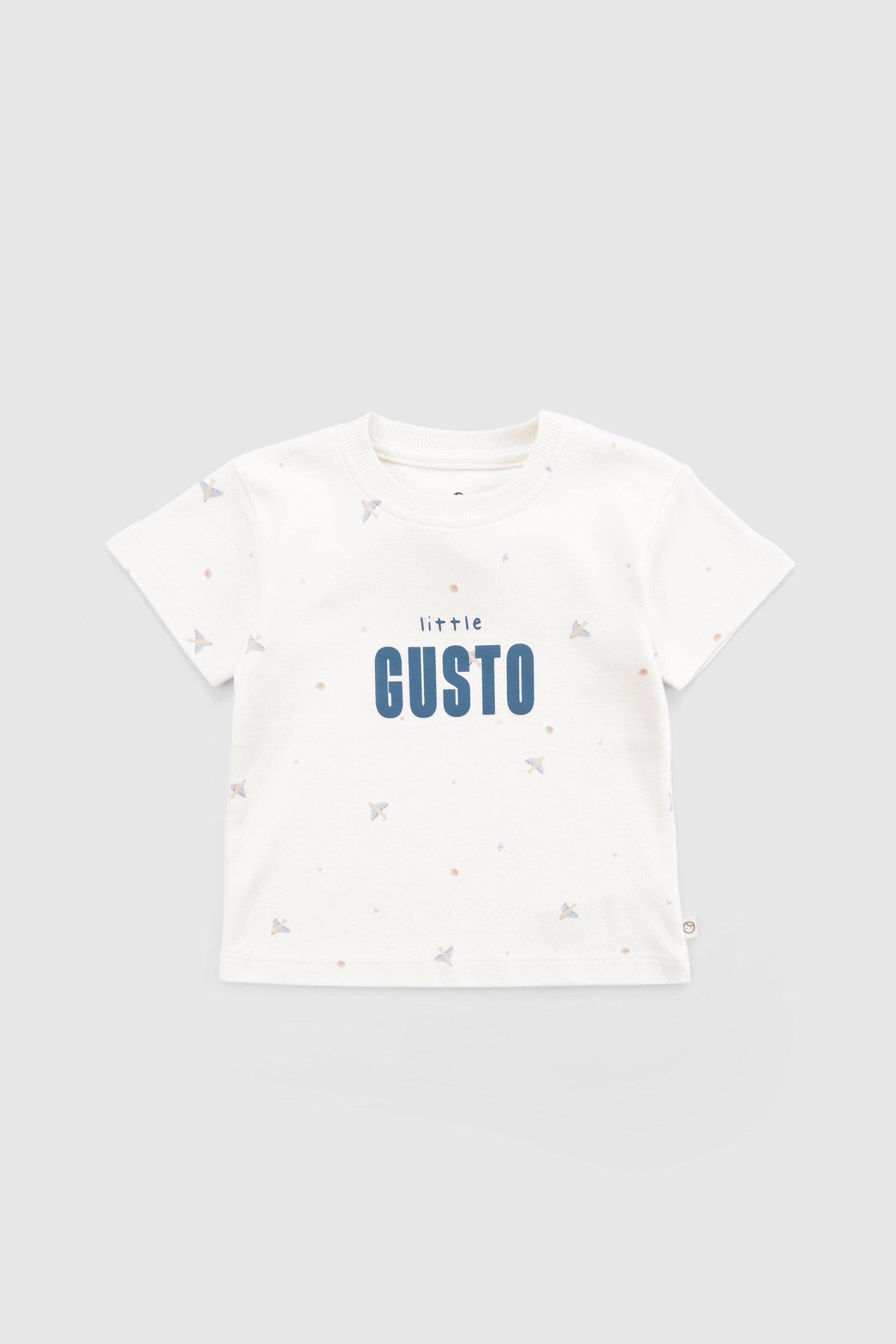 Organik Pamuk Bebek Takımı Mavi Takım Little Gusto