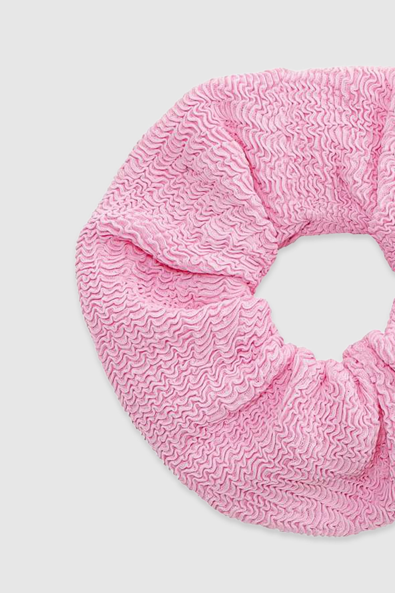 Dokulu Mayo Kumaşından Toka Pink Frosting Pink Frosting One Size Saç Bandı Sand Mother