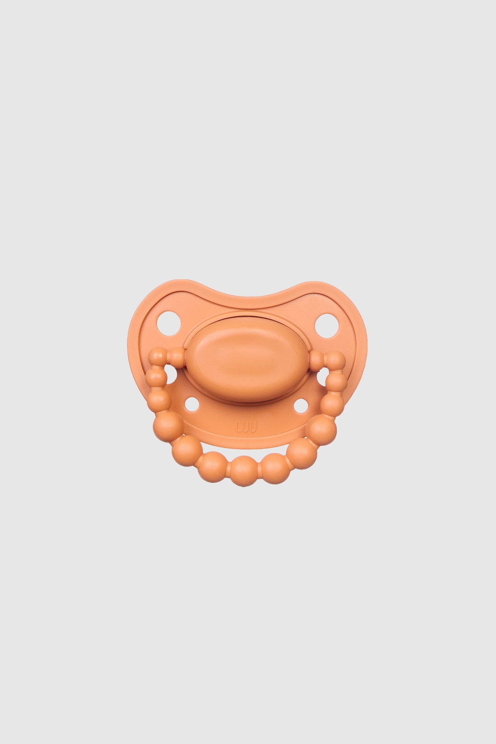 LUU Kids Positioning Ortodontik Medikal Silikon Emzik –  Pumpkin Spice
