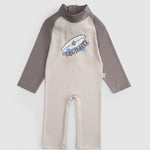 Uzun Tulum UV Korumalı Kahve Bebek Mayo Little Surfer - Little Gusto - 