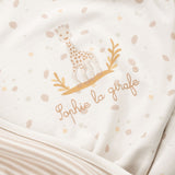 Sophie la girafe Organik Pamuk Çift Katlı Bebek Battaniyesi
