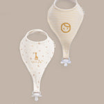 Sophie la girafe 2'li Sıvı Geçirmez Emzik Tutucu Önlük Seti