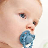 LUU Kids Positioning Ortodontik Medikal Silikon Emzik –  Cloudy Blue