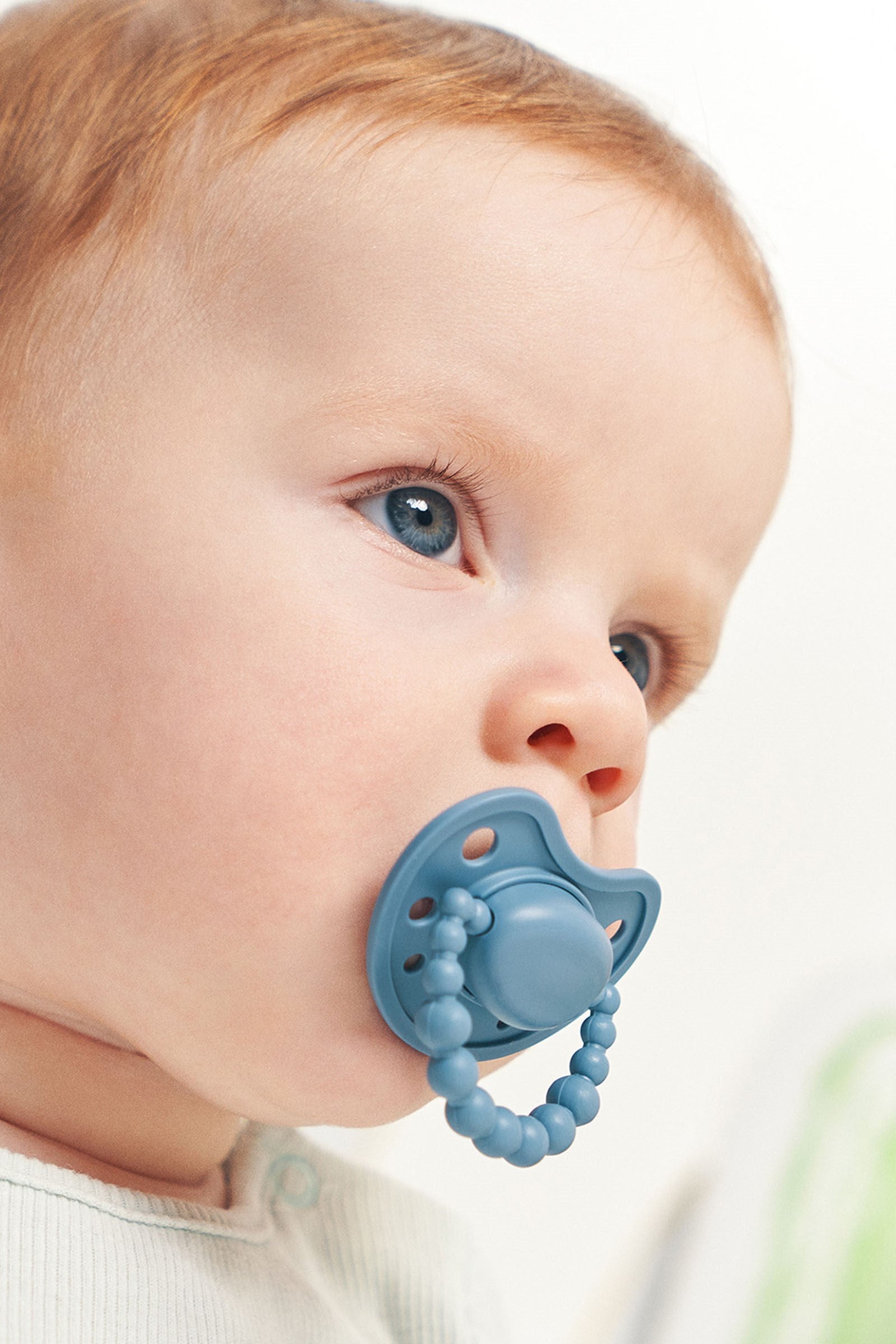 LUU Kids Positioning Ortodontik Medikal Silikon Emzik –  Cloudy Blue