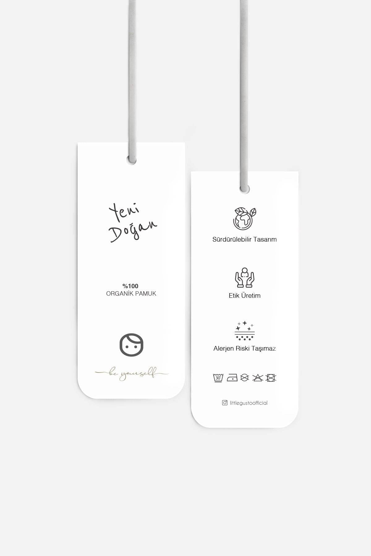 Organik Pamuk 5'li Animal Desenli Hastane Çıkış Seti - Little Gusto - 