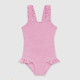 UV Korumalı Dokulu Kız Çocuk Mayo Pink Frosting Pink Frosting 2-3 Yaş Mayo Sand Mother