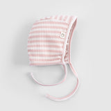 Organik Pamuklu Modal Pembe Bebek İngiliz Şapka Şapka Little Gusto