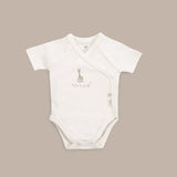 Sophie la girafe Organik Pamuk 2'li Kısa Kollu Kruvaze Zıbın