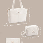 Sophie la girafe 3'lü Anne Bebek Bakım Çantası Seti