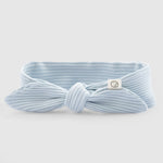 Organik Pamuklu Kaşkorse Modal Saç Bandı Mavi