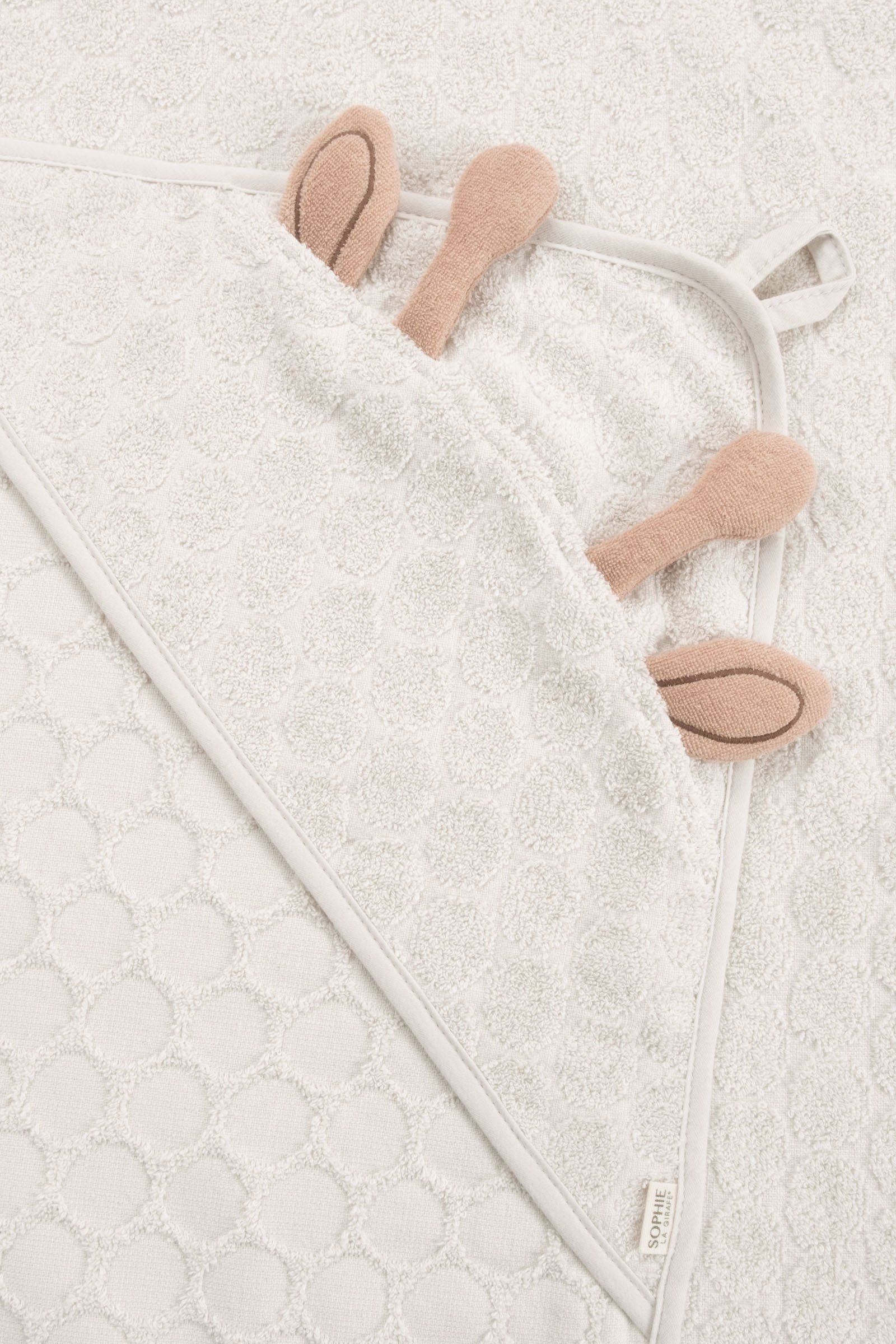 Sophie la girafe Organik Pamuk Kundak Havlu Kese Seti