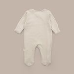 Sophie la girafe 2'li Organik Pamuk Bej Ekru Tulum Seti