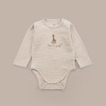 Sophie la girafe 2'li Uzun Kollu Organik Pamuk Zıbın