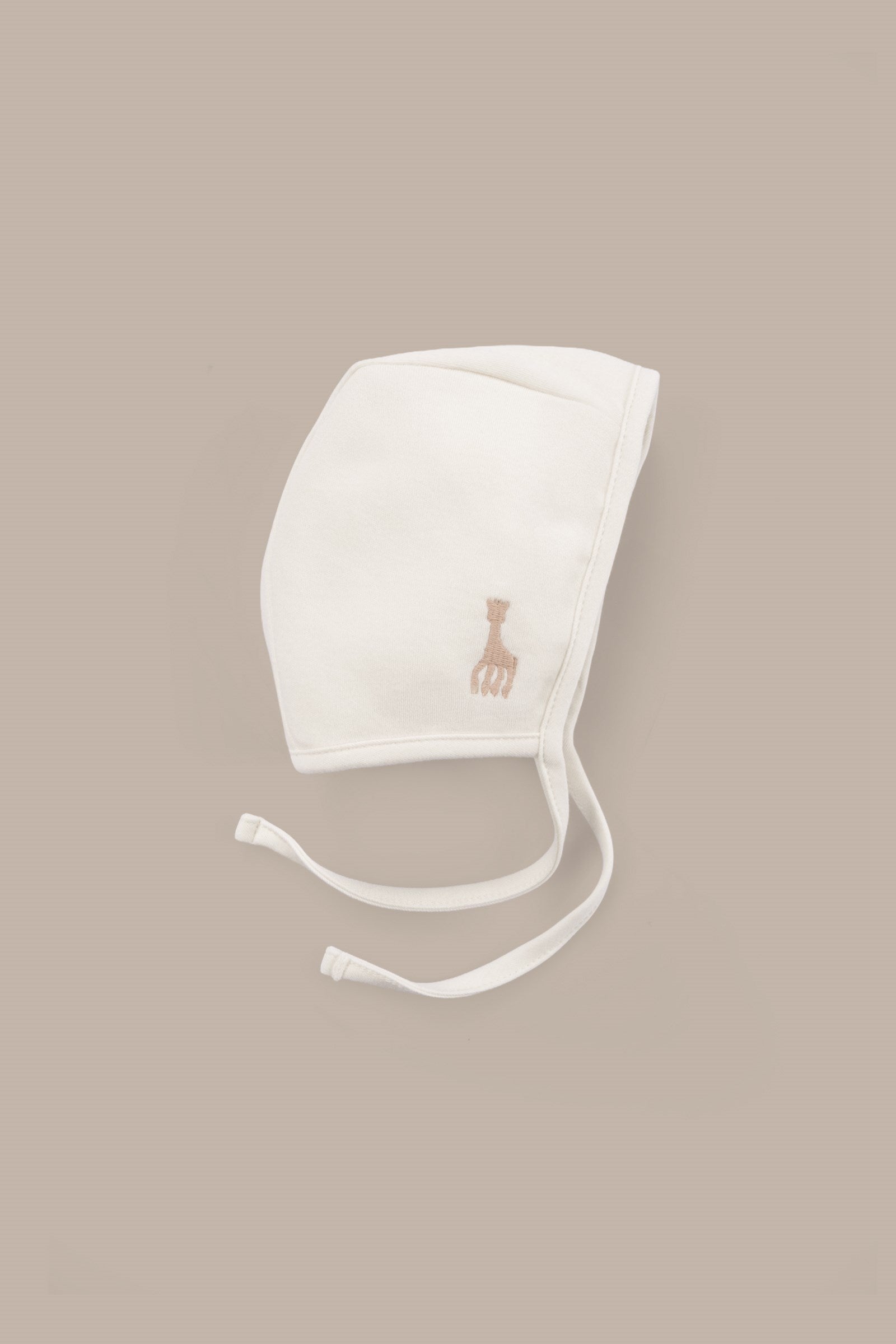 Sophie la girafe Organik Pamuk Bebek Ekru İngiliz Şapka