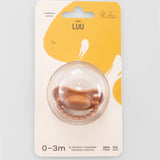 LUU Kids Positioning Ortodontik Medikal Silikon Emzik –  Pumpkin Spice