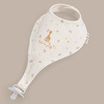 Sophie la girafe 2'li Sıvı Geçirmez Emzik Tutucu Önlük Seti