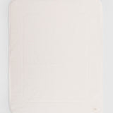 Wellsoftlu Kapitone Ekru Bebek Battaniyesi 80x100 cm
