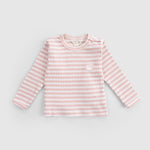 Organik Pamuklu Kaşkorse Modal Pembe Bebek Takımı Little Gusto