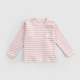 Organik Pamuklu Kaşkorse Modal Pembe Bebek Takımı Little Gusto