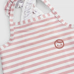 Askılı UV Korumalı Pembe Line Bebek Mayo - Little Gusto - 