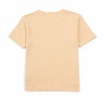 Bambu Oversize Çocuk Tişört Sarı - Little Gusto - 