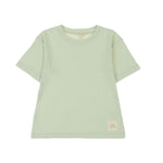 Bambu Oversize Çocuk Tişört Yeşil - Little Gusto - 