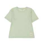 Bambu Oversize Çocuk Tişört Yeşil - Little Gusto - 