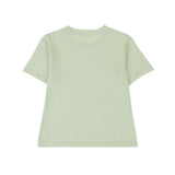 Bambu Oversize Çocuk Tişört Yeşil - Little Gusto - 
