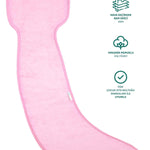 Bebek Oto Koltuğu Minderi 3-6 Yaş 15-36 Kg Pembe - Little Gusto - Oto Koltuğu Minderi
