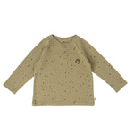 Bebek Pijama Takımı Cosmos Haki Organik  Pamuk - Little Gusto - 