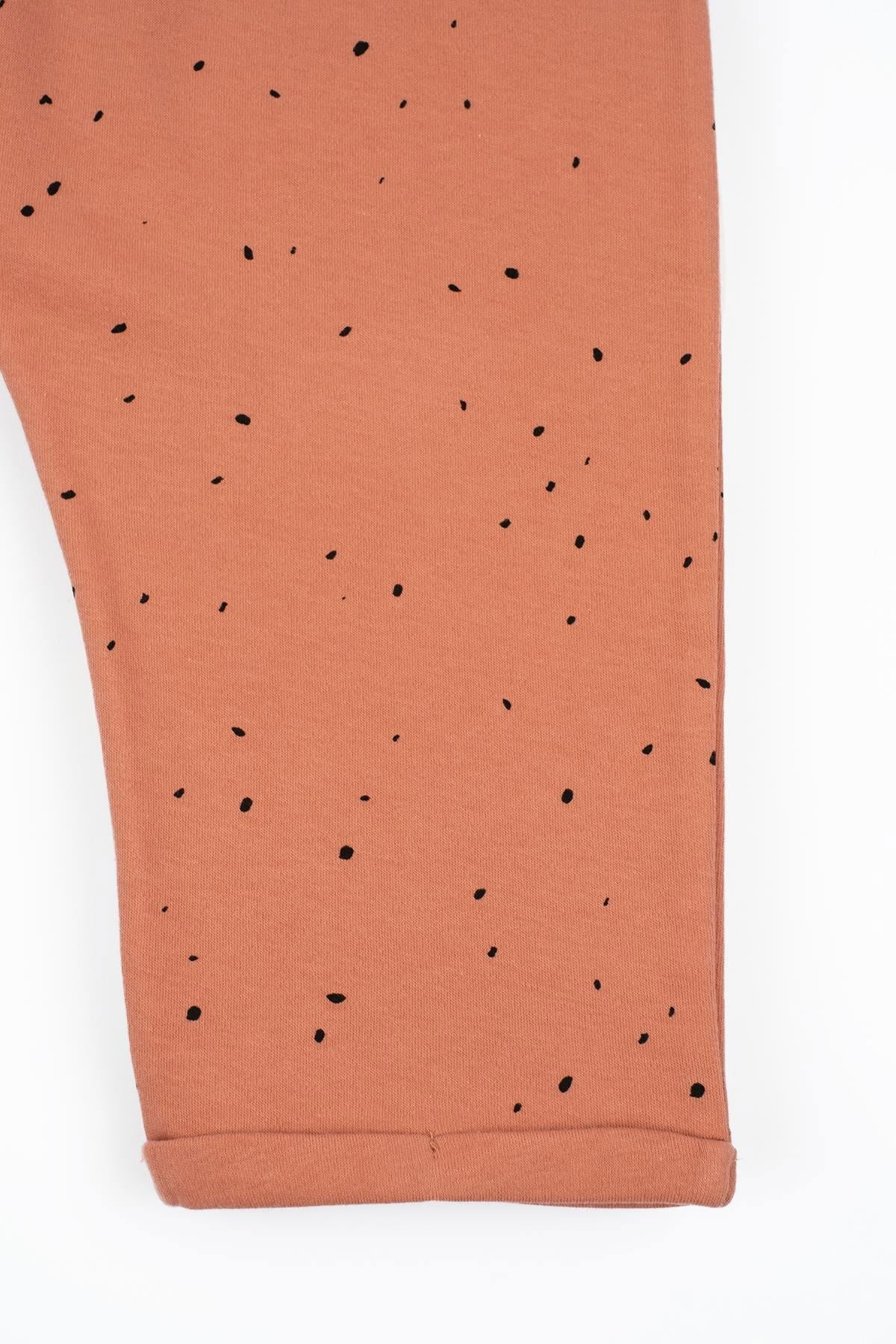 Bebek Pijama Takımı Cosmos Pembe Organik Pamuk - Little Gusto - 