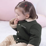 Gabardin Wellsoft Bebek Ceket Yeşil Ceket Little Gusto