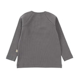 Çocuk Kaşkorse Sweatshirt Gri Organik Pamuk - Little Gusto - 