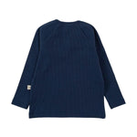 Çocuk Kaşkorse Sweatshirt Lacivert Organik Pamuk - Little Gusto - 