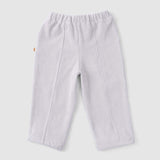 Fitilli Kadife Bebek Pantolon Gri - Little Gusto