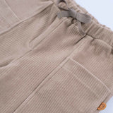 Fitilli Kadife Bebek Pantolon Kahve - Little Gusto