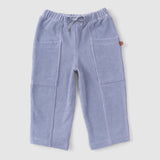 Fitilli Kadife Bebek Pantolon Mavi - Little Gusto