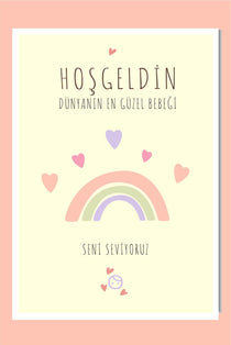 Gökkuşağı Hoşgeldin Hediye Kartı - Little Gusto - Hediye Kartı