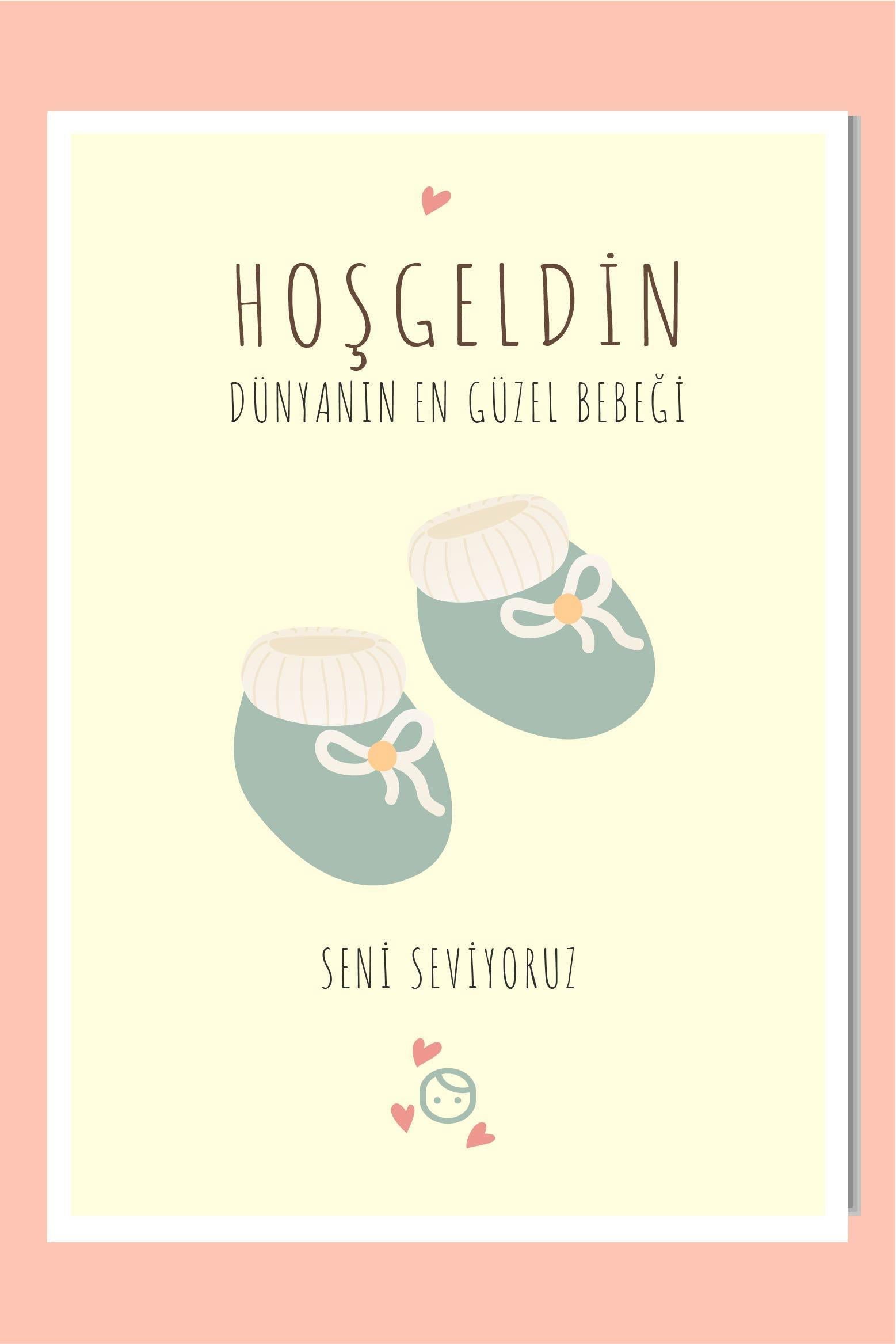Hoşgeldin Hediye Kartı Patik - Little Gusto - Hediye Kartı