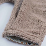 Kapüşonlu Wellsoft Tulum Bebek Kahve - Little Gusto - 