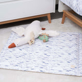 Kaydırmaz Tabanlı Kare Bebek Emekleme Minderi Paw 100x100 cm. - Little Gusto - 